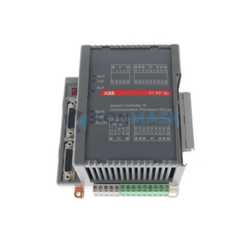 ABB 07KP90 - Front Panel and Connectivity View