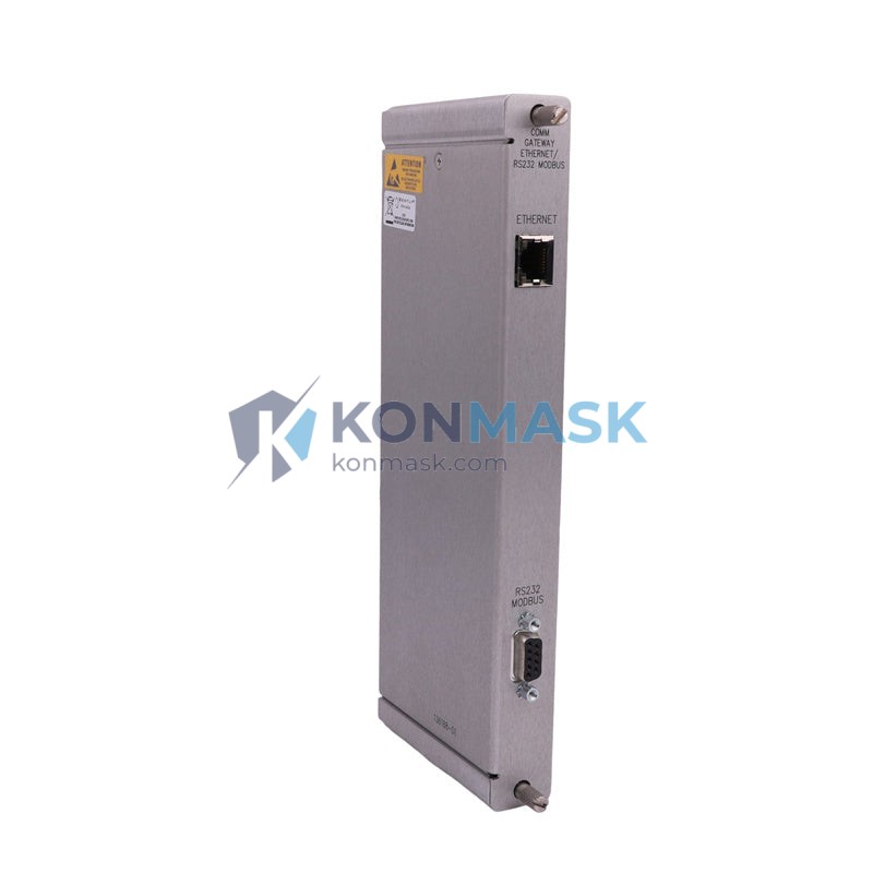 Bently Nevada 136188-01 3500 Machinery Protection System - Front Panel and Connectivity View