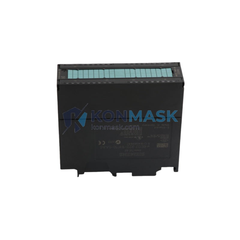 Siemens 6ES7322-1HF10-0AA0 SM322 - Front Panel and Connectivity View