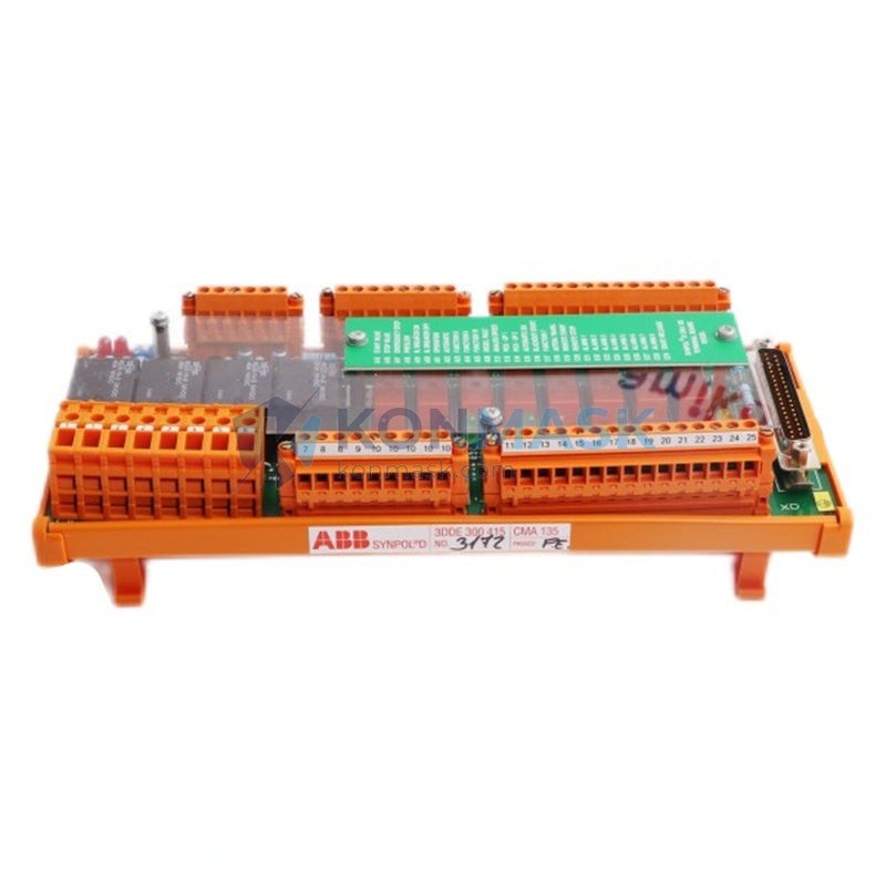 ABB CMA135 3DDE300411 CMA Series - Front Panel and Connectivity View