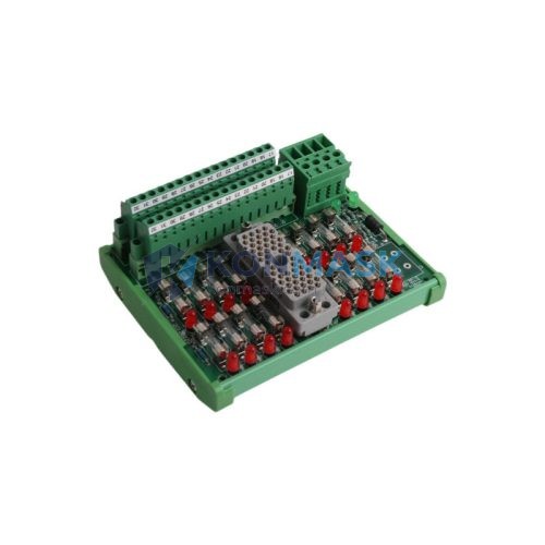 Triconex 9563-810 Tricon TMR (Triple Modular Redundancy) - Front Panel and Connectivity View