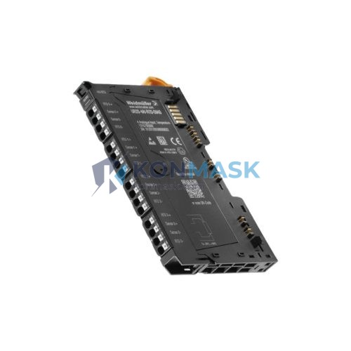 Weidmuller UR20-4AI-RTD-DIAG u-remote® UR20 - Front Panel and Connectivity View