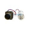 AMCI R11X-J10/7G MICRO CONTROLS / R11X - Front Panel and Connectivity View