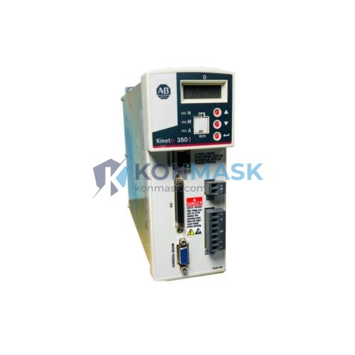 Allen-Bradley 2097-V34PR6-LM Kinetix 300 - Front Panel and Connectivity View