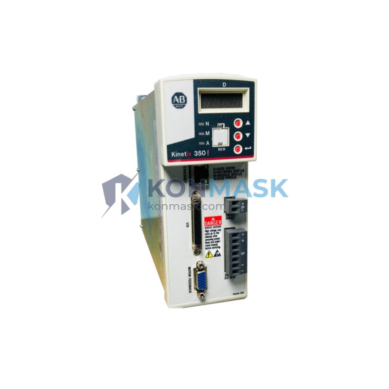 Allen-Bradley 2097-V34PR6-LM Kinetix 300 - Front Panel and Connectivity View