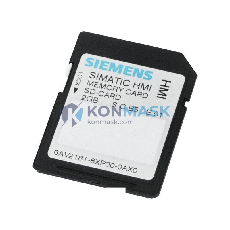 Siemens 6AV2181-8XP00-0AX0 SIMATIC HMI Accessories - Front Panel and Connectivity View