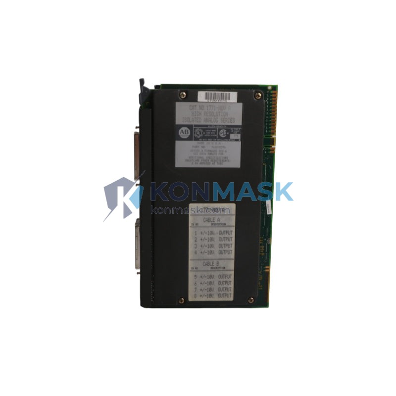 Allen-Bradley 1771-NOV 1771 PLC-5 I/O System - Technical Label and Specifications