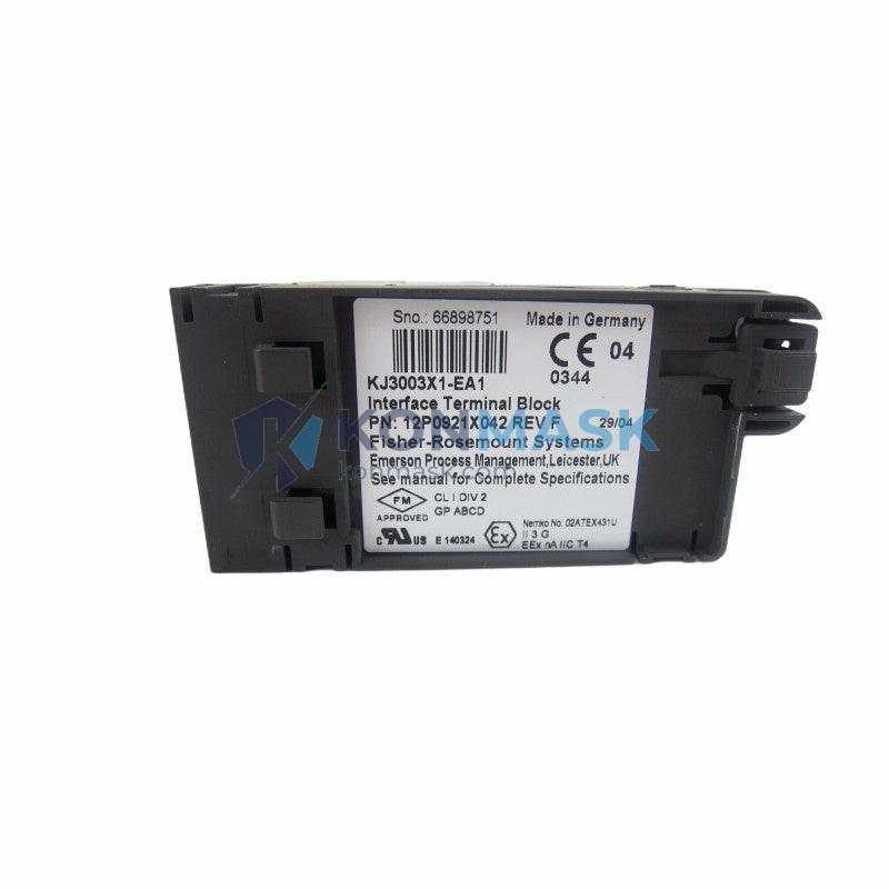 EMERSON KJ3003X1-EA1 DeltaV Series - Front Panel and Connectivity View