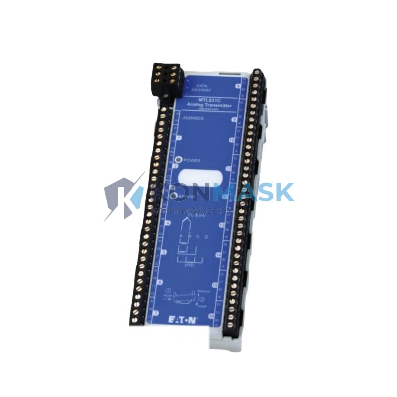 MTL Instruments (Eaton) MTL831C MTL800 Series - Front Panel and Connectivity View