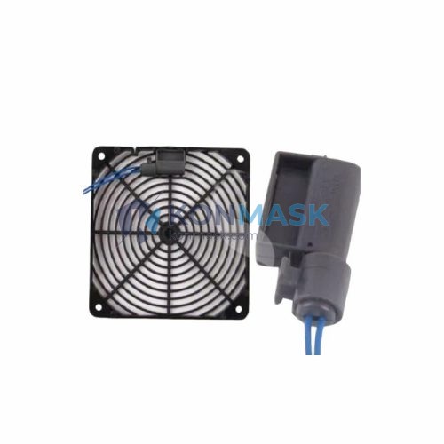 Airflow Monitor LCF 013 - Front Panel and Connectivity View