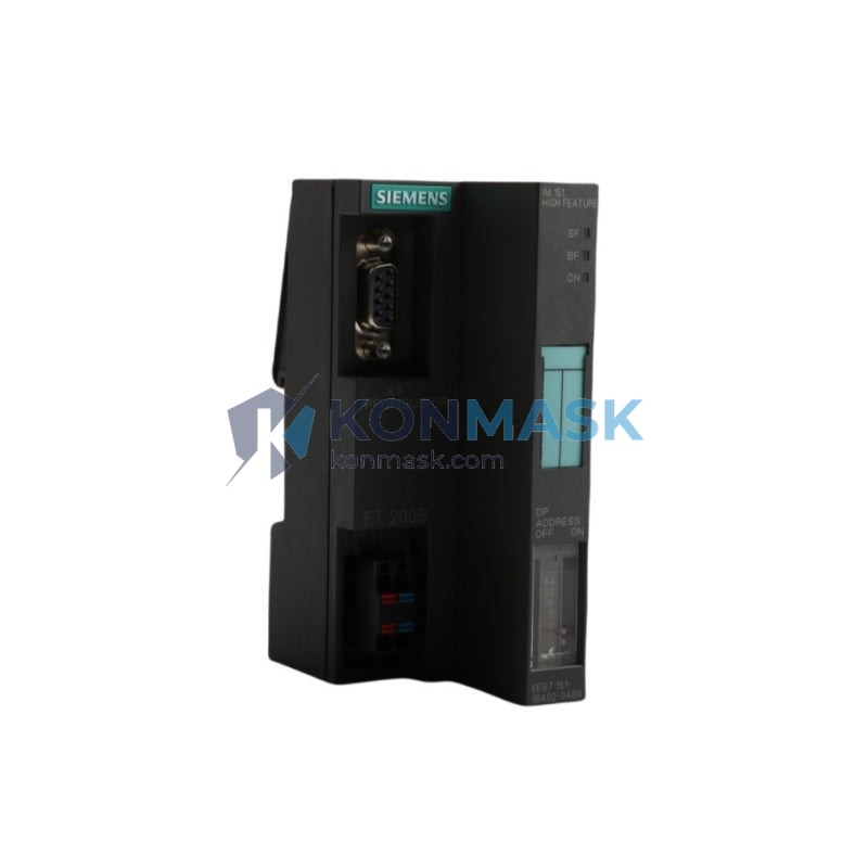 Siemens 6ES7151-1BA01-0AB0 - Front Panel and Connectivity View