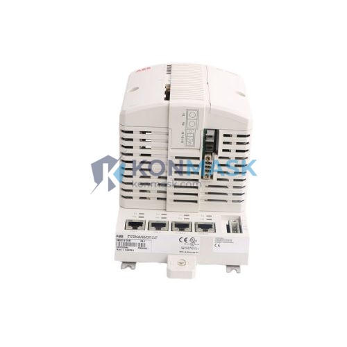 ABB PM860K01 3BSE018100R1 AC800M Controller Platform - Front Panel and Connectivity View