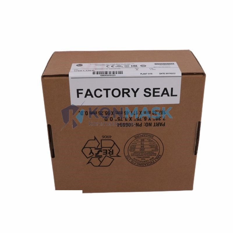 Allen-Bradley 1769-L33ER CompactLogix - Technical Label and Specifications
