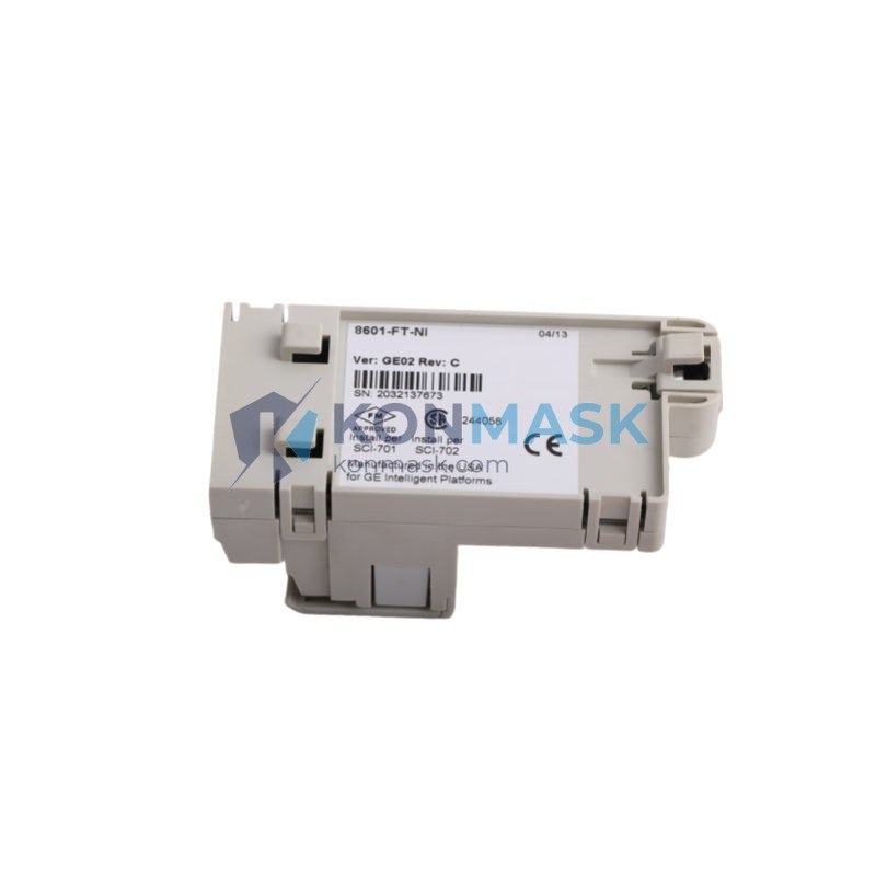 GE 8601-FT-NI - Front Panel and Connectivity View