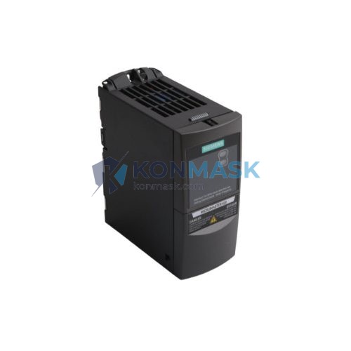 Siemens 6SE6420-2UD21-5AA1 MICROMASTER 420 (MM420) - Front Panel and Connectivity View