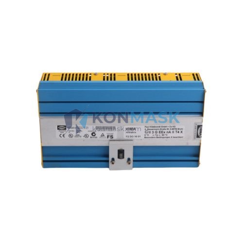HIMA F2DO1601 F2 (HIMatrix / HIMA F2 Safety PLC) - Front Panel and Connectivity View
