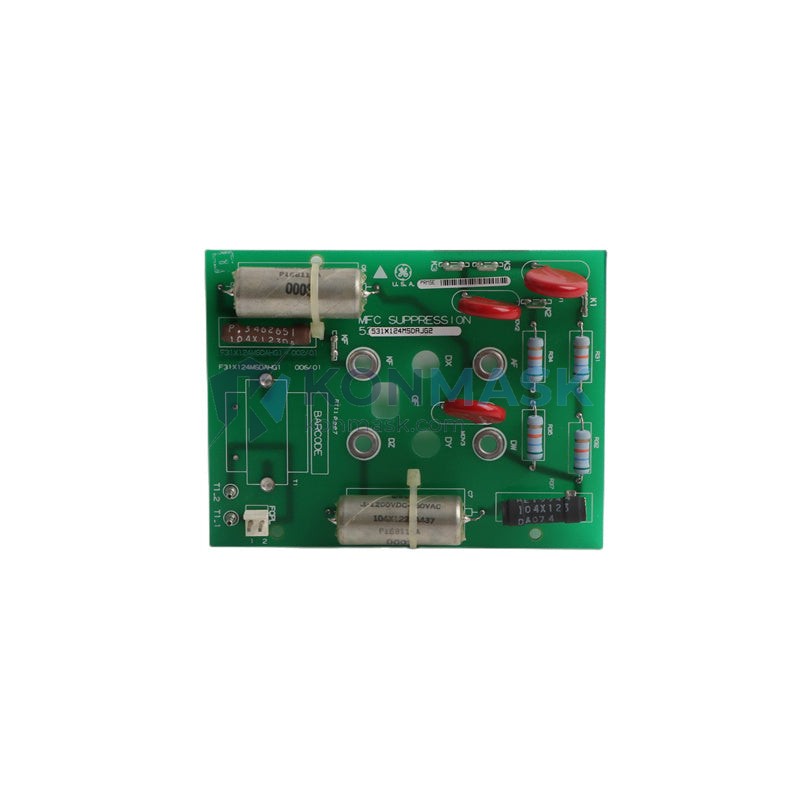General Electric 531X124MSDAJG2 - Front Panel and Connectivity View