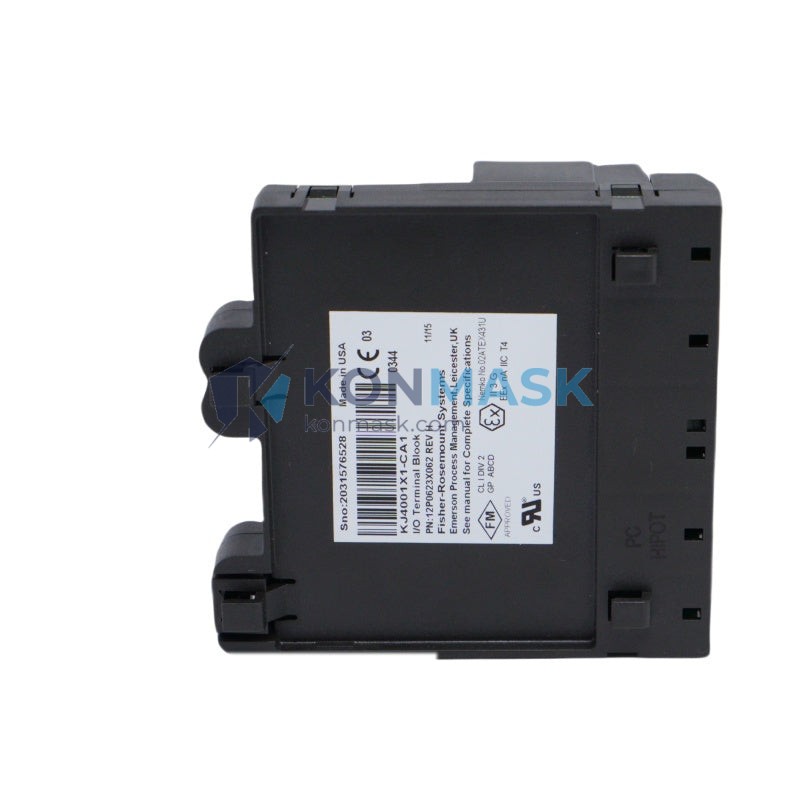 EMERSON KJ4001X1-CA1 12P0623X093 Emerson DeltaV S-Series DCS - Technical Label and Specifications