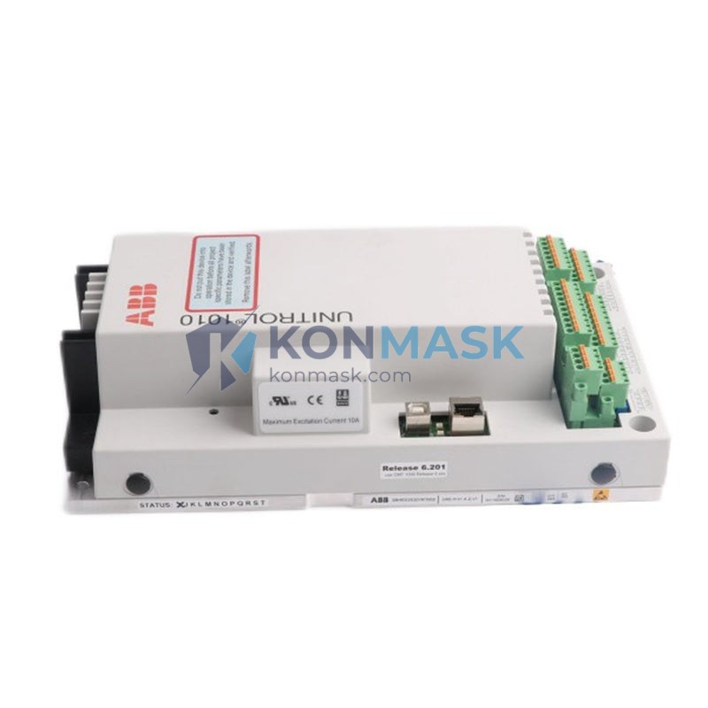 ABB 3BHE035301R1002 UNS0121 A-Z V1 CMT100 Release - Front Panel and Connectivity View