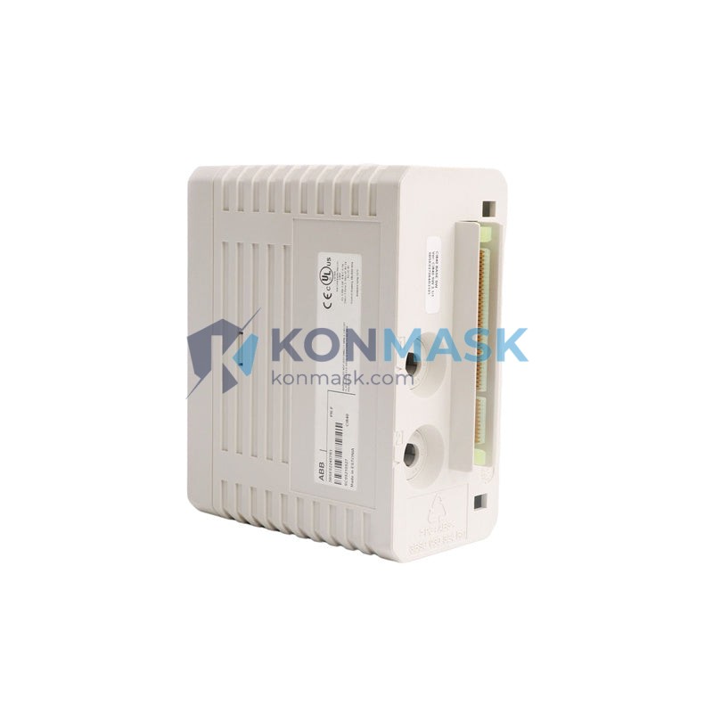 ABB CI840 3BSE022457R1 - Front Panel and Connectivity View