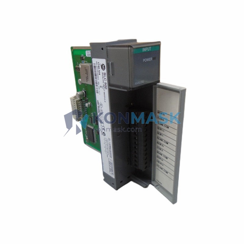 Allen-Bradley 1746-NI4/B SLC 500 - Front Panel and Connectivity View