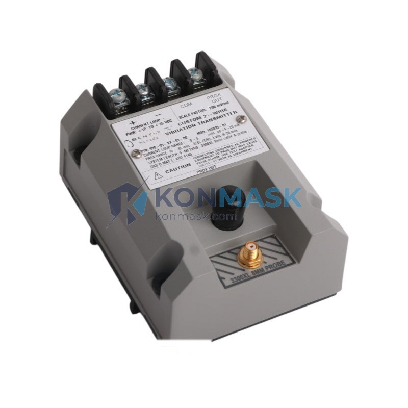 Bently Nevada 990-04-XX-01-CN MOD:165335-01 - Front Panel and Connectivity View