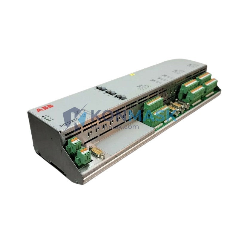 ABB PCD231 3BHE025541R0101 - Front Panel and Connectivity View
