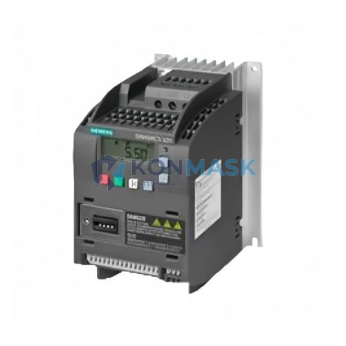 Siemens 6SL3210-5BE17-5UV0 SINAMICS V20 - Front Panel and Connectivity View