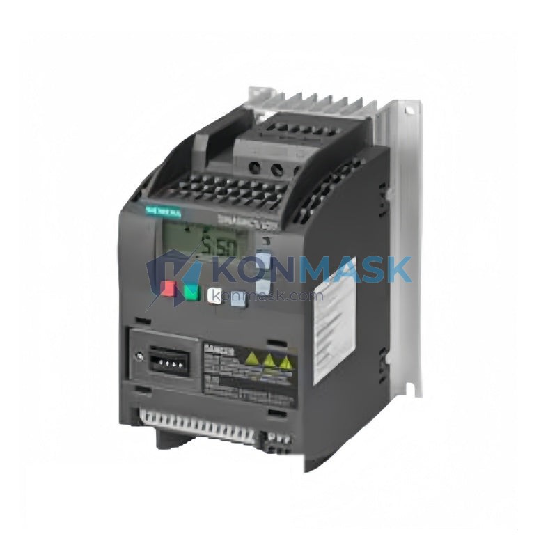 Siemens 6SL3210-5BE17-5UV0 SINAMICS V20 - Front Panel and Connectivity View