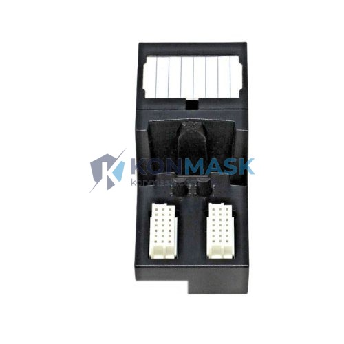 EMERSON KJ4006X1-BD1 12P4722X042 DeltaV - Front Panel and Connectivity View