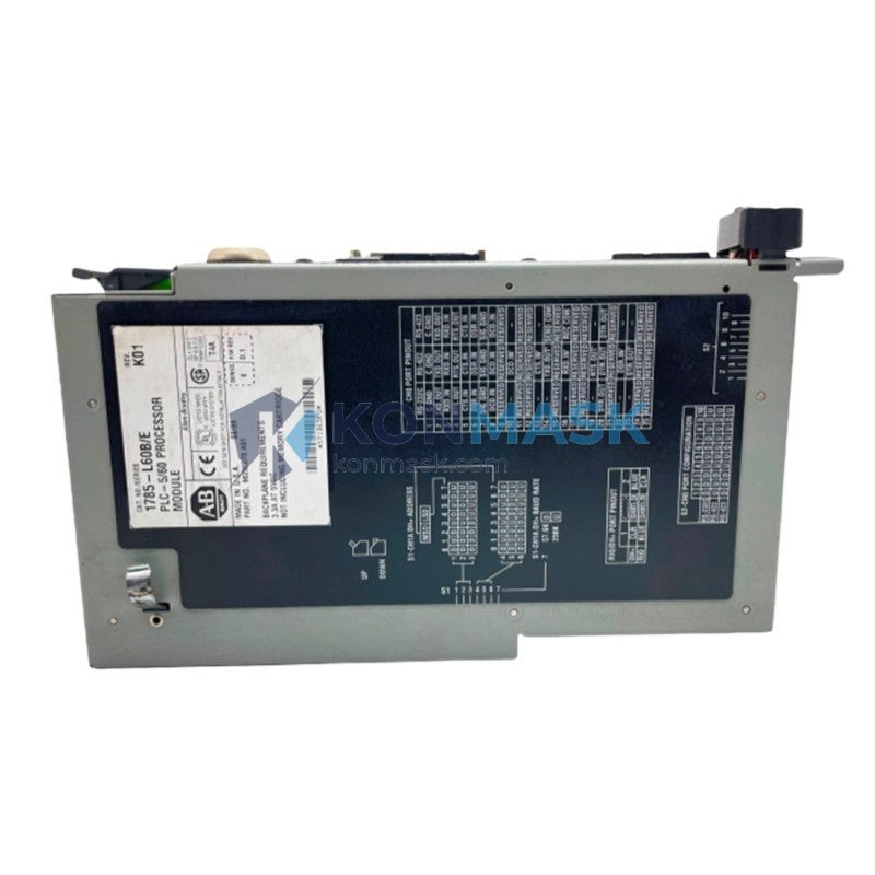 Allen-Bradley 1785-L60B/E - Technical Label and Specifications
