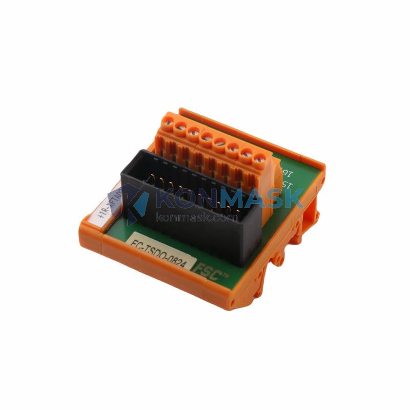 Honeywell FS-PDC-IOX05 Fire Sentry (FS) – IOX I/O Expansion - Front Panel and Connectivity View