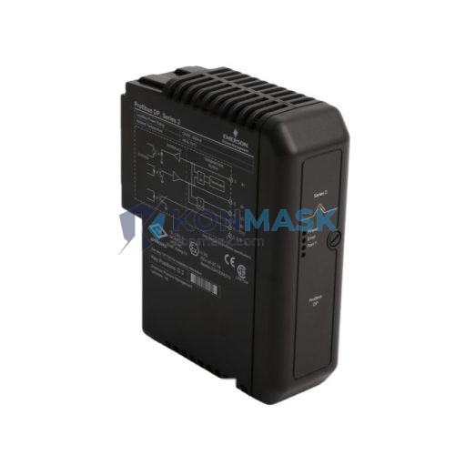 Emerson KJ3243X1-BK1-SE4022 DeltaV KJ-Series I/O - Front Panel and Connectivity View