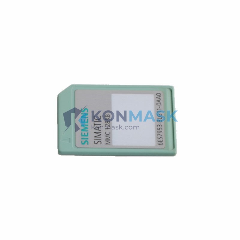 SIEMENS 6ES7953-8LG11-0AA0 S7-300 Micro Memory Card (MMC) - Front Panel and Connectivity View