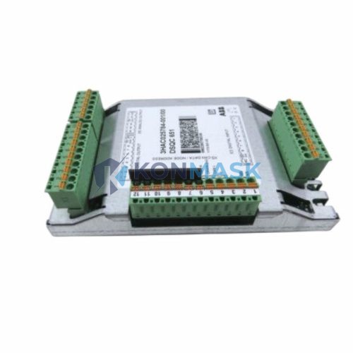 ABB DSQC651 3HEA800439-002 - Front Panel and Connectivity View
