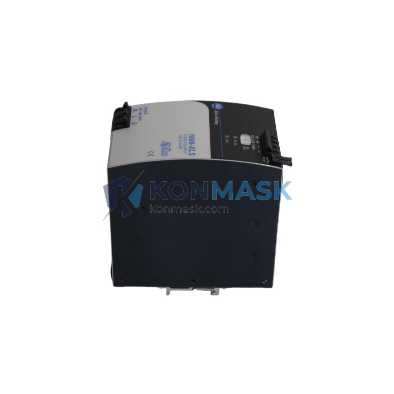 Allen-Bradley 1606-XLS480E XLS (Extra-Large, Slim) - Front Panel and Connectivity View