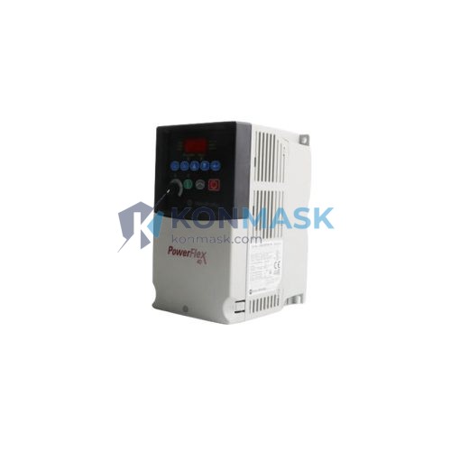 Allen-Bradley 22B-D6P0N104 - Front Panel and Connectivity View