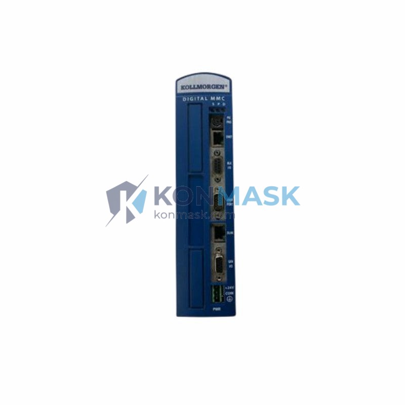 KOLLMORGEN M.3000.1064 R4 M-Series (M.3000) - Front Panel and Connectivity View