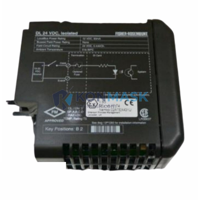 Genuine EMERSON EMERSON KJ3001X1-BA1 1290549X152 input module - Industrial Automation Part
