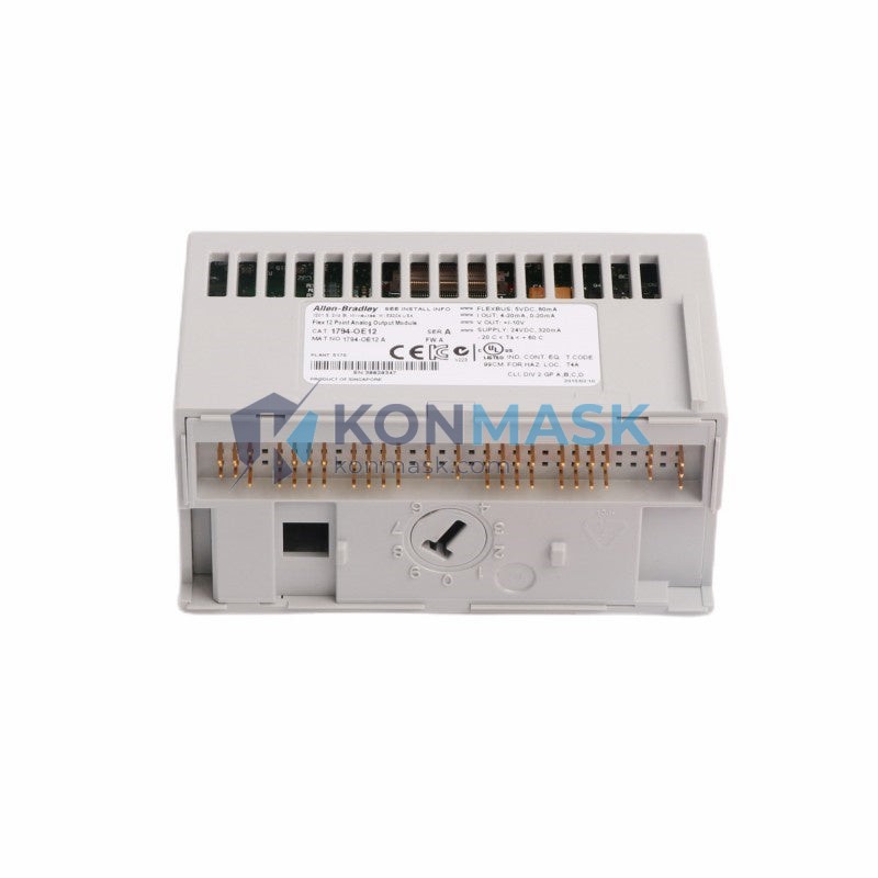 Allen-Bradley 1794-OE12 FLEX I/O - Technical Label and Specifications