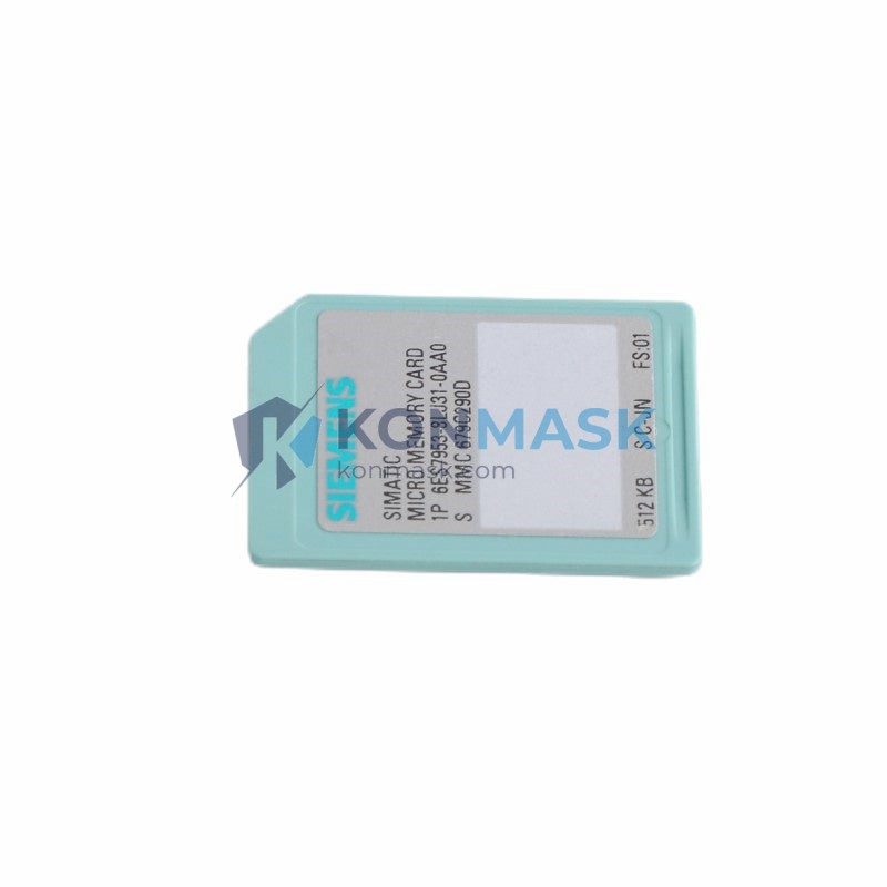 SIEMENS 6ES7953-8LJ31-0AA0 SIMATIC S7-300 Micro Memory Card - Front Panel and Connectivity View