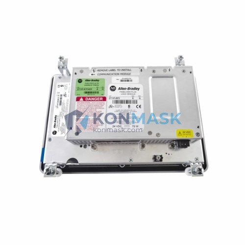 Allen-Bradley 2711P-RDK7C PanelView Plus 6 (PVP6) - Front Panel and Connectivity View
