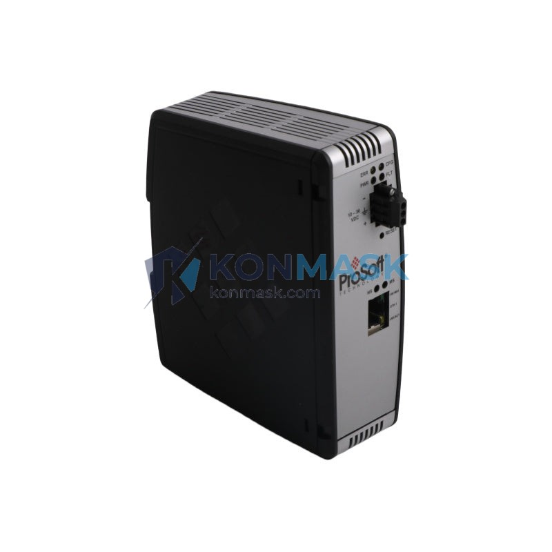 ProSoft Technology PLX31-EIP-PND - Front Panel and Connectivity View