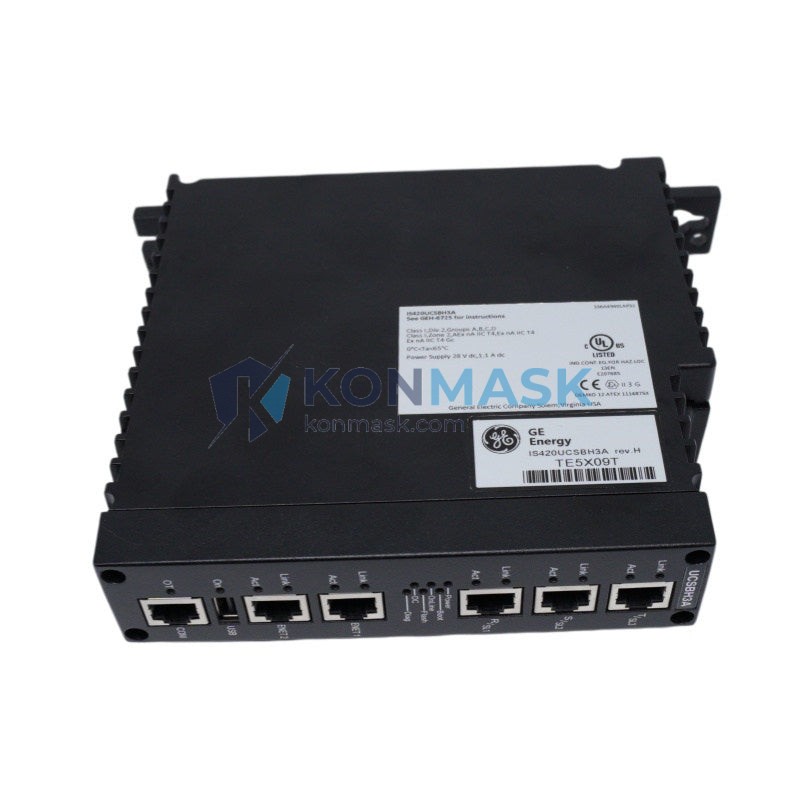 GE (General Electric) IS420UCSBH3A - Technical Label and Specifications