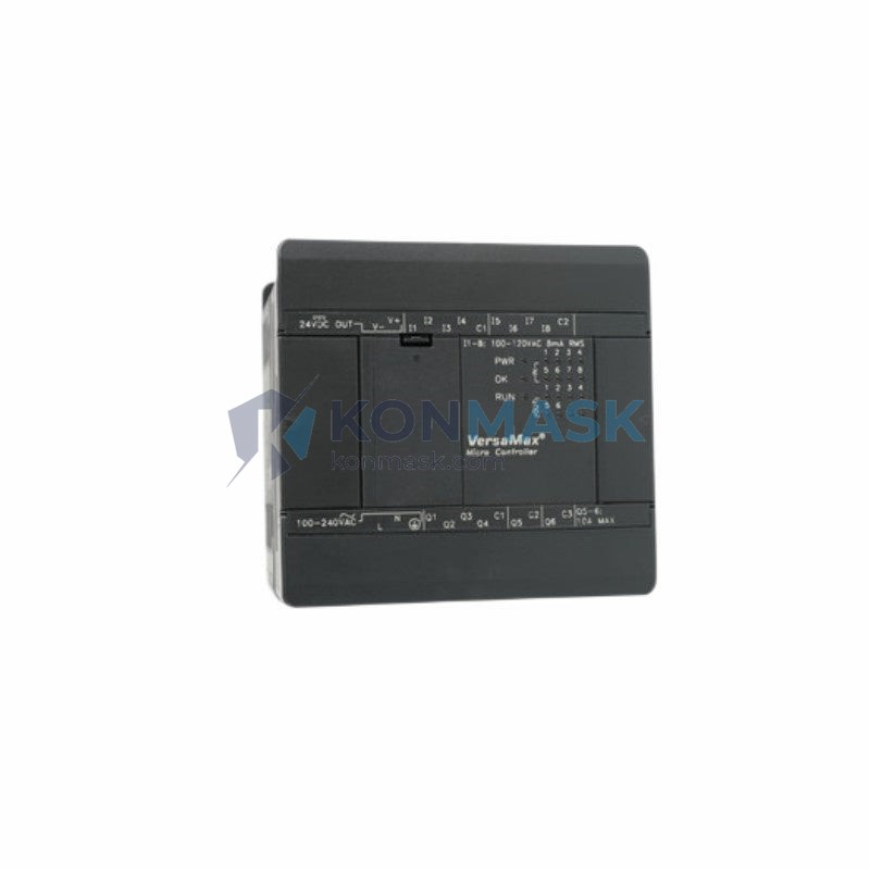 General Electric IC200BEM003 - Front Panel and Connectivity View