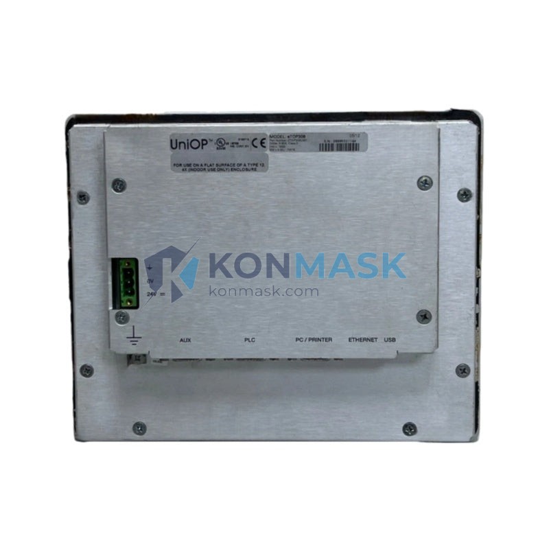 UniOP ETOP308-U301 ETOP300 Series - Technical Label and Specifications