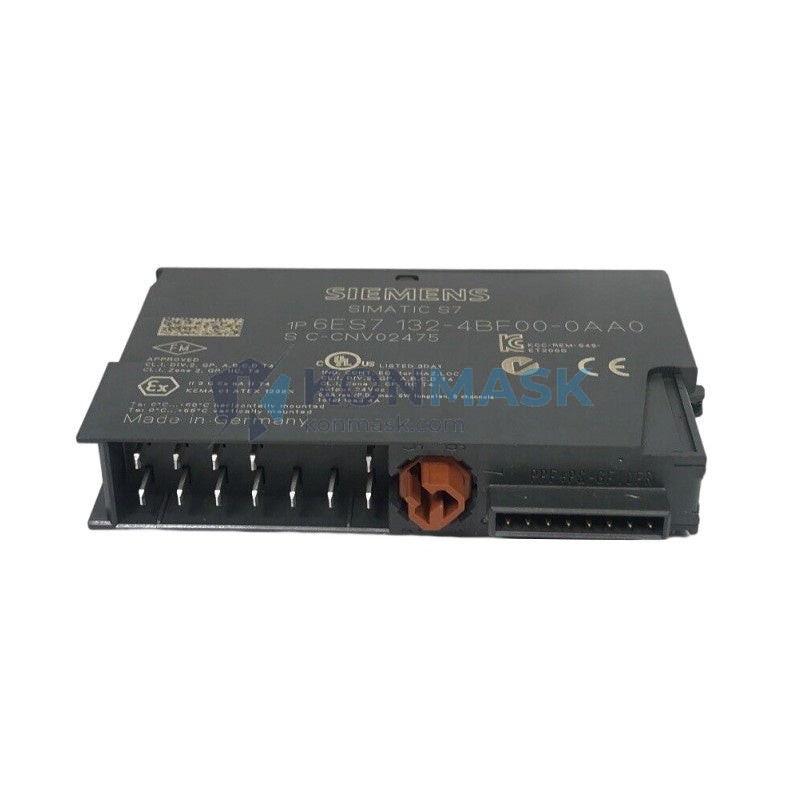 SIEMENS 6ES7132-4BF00-0AA0 SIMATIC ET 200S - Technical Label and Specifications