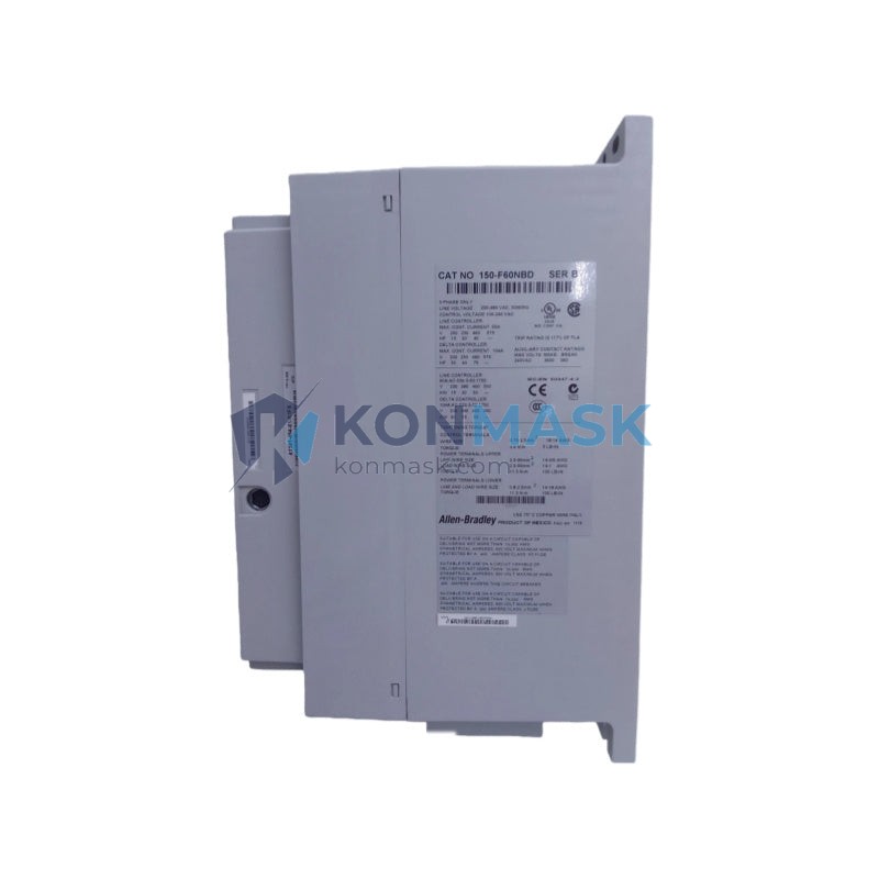 Allen-Bradley 150-F60NBD - Technical Label and Specifications