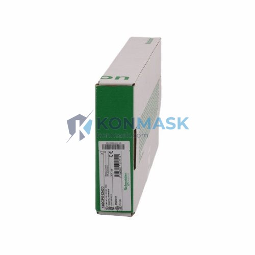 Schneider Electric 140CPS12420 Modicon Quantum - Front Panel and Connectivity View