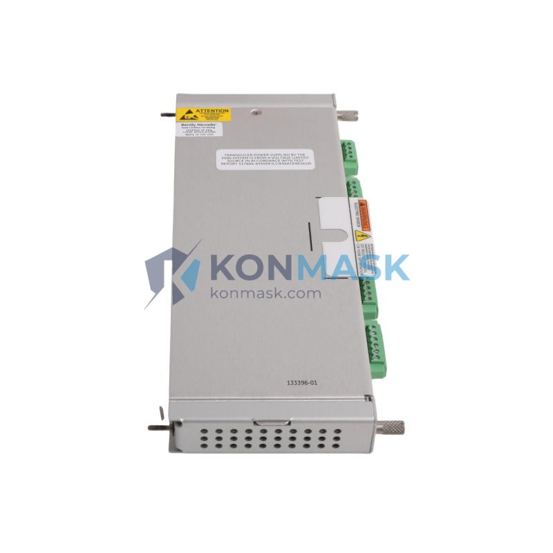 Bently Nevada 133396-01 3500 Series - Technical Label and Specifications